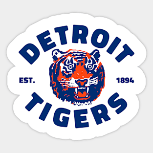 Vintage Detroit Tigers Sticker